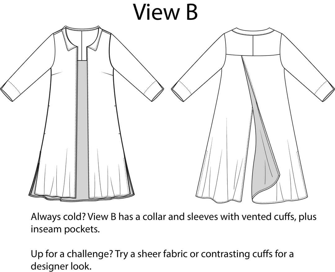 Style Falcon Daring Duster Digital Sewing Pattern