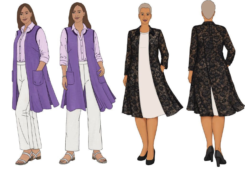 Style Falcon Daring Duster Digital Sewing Pattern