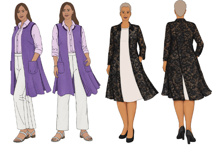 Style Falcon Daring Duster Digital Sewing Pattern