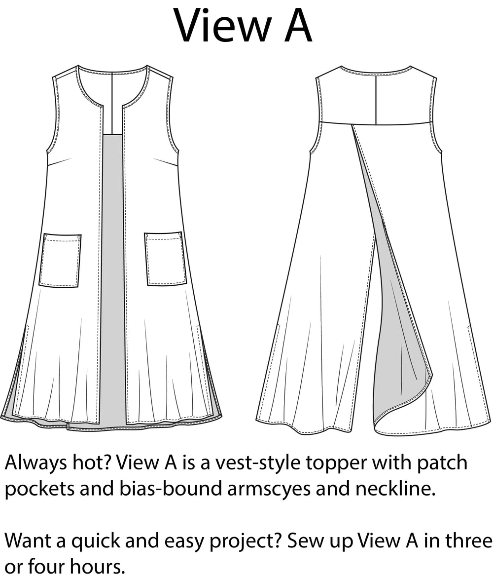 Style Falcon Daring Duster Digital Sewing Pattern