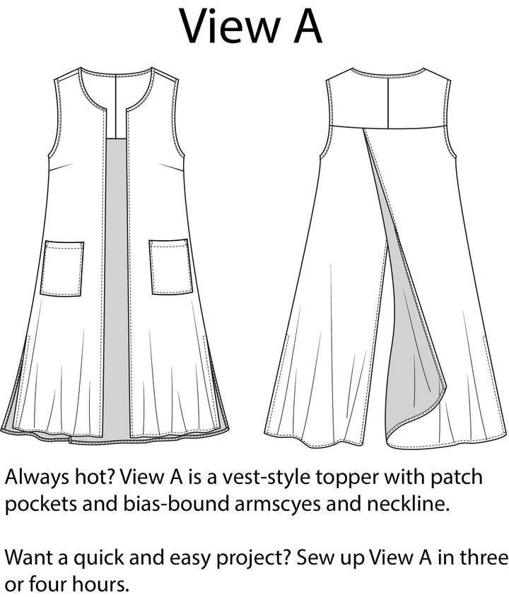 Style Falcon Daring Duster Digital Sewing Pattern