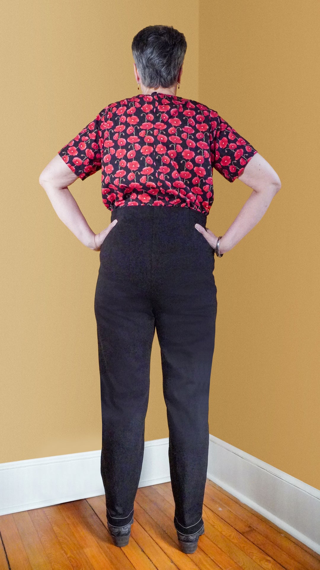 Style Falcon Diamond Hem Trousers Digital Sewing Pattern