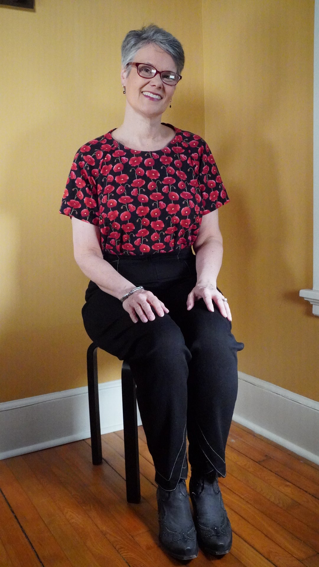 Style Falcon Diamond Hem Trousers Digital Sewing Pattern