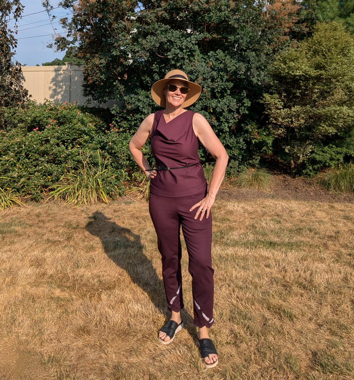 Style Falcon Diamond Hem Trousers Digital Sewing Pattern