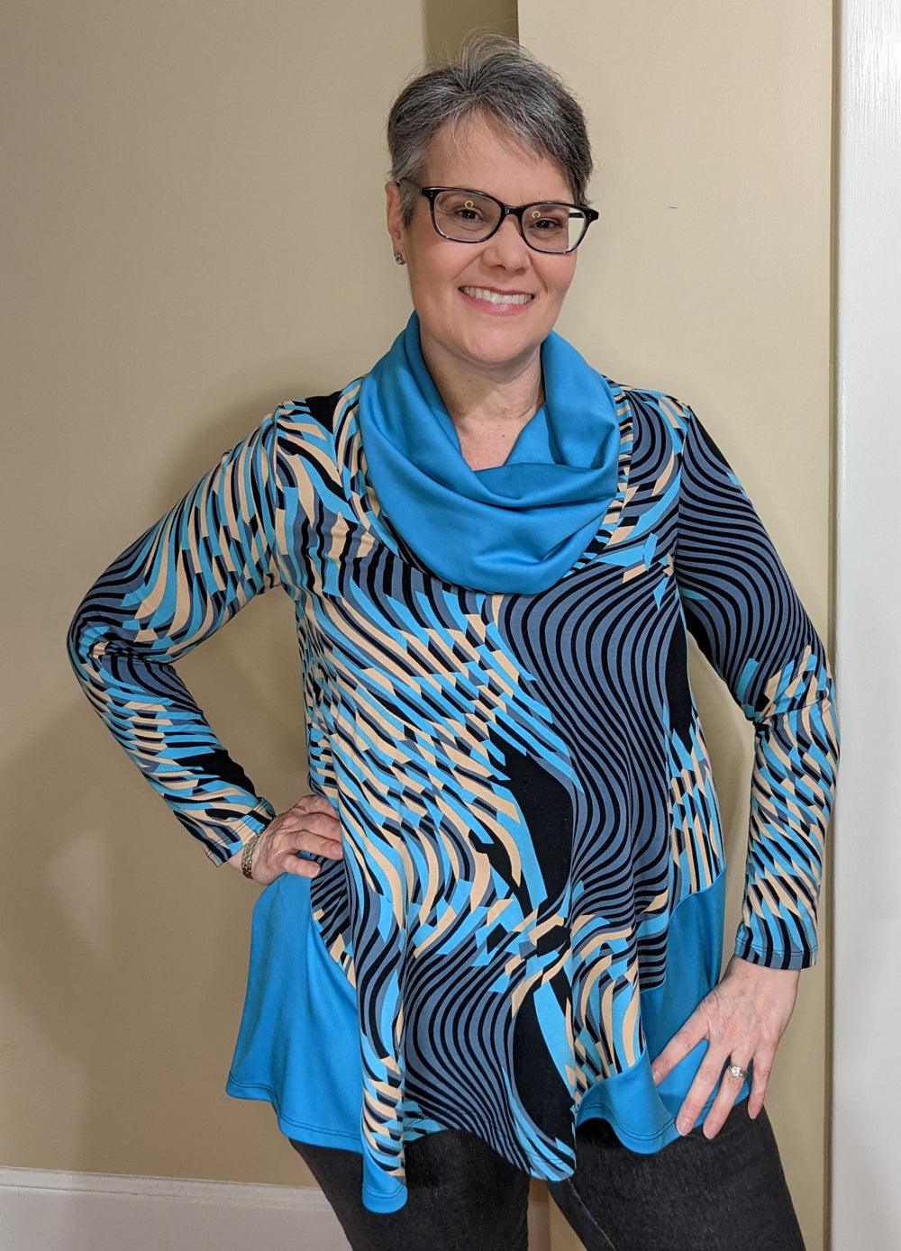Style Falcon Gorgeous Godet Top Digital Sewing Pattern