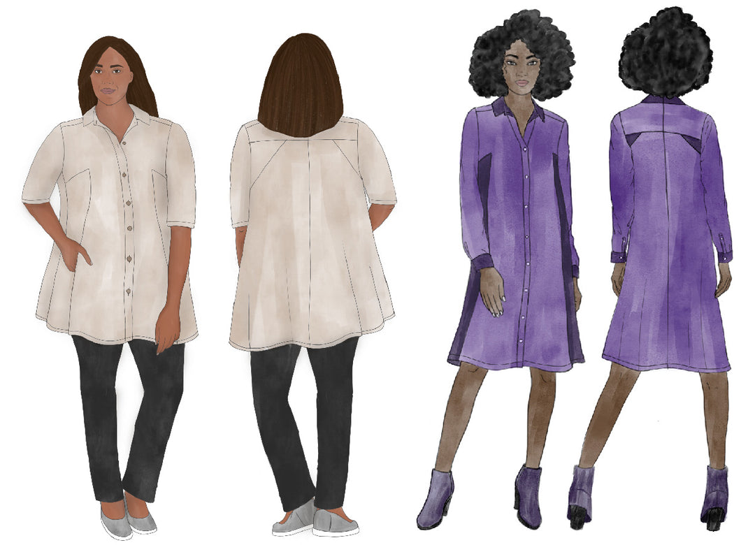 Style Falcon Make a Point Dress Digital Sewing Pattern