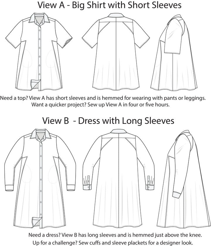 Style Falcon Make a Point Dress Digital Sewing Pattern