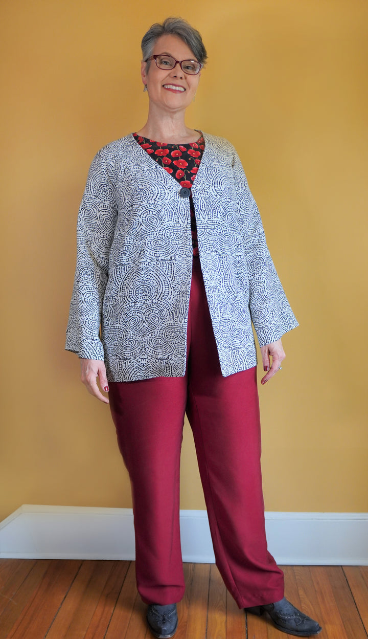 Style Falcon Positive Space Jacket Digital Sewing Pattern