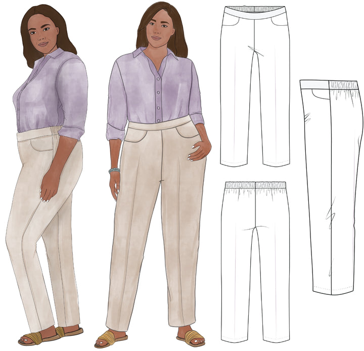 Style Falcon Secret Jeans Trousers Digital Sewing Pattern