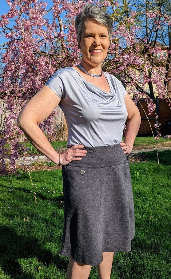 Style Falcon Straight A's Skirt Digital Sewing Pattern