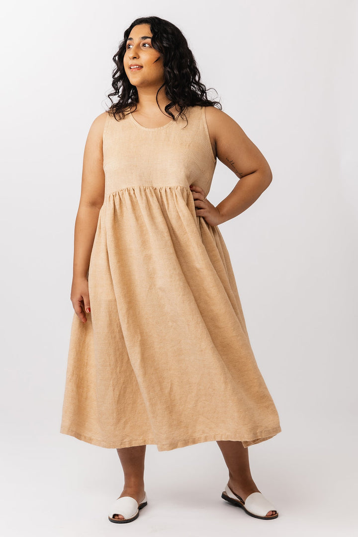 Sleeveless dress sewing pattern