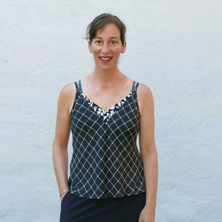 V-neck Camisole sewing pattern Wardrobe By Me