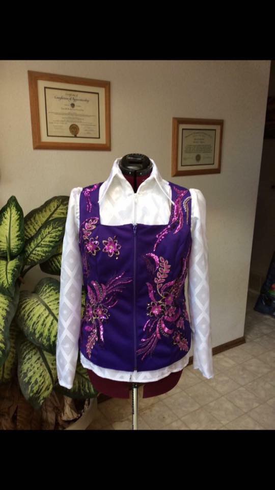 Western Show Vest pattern - Misses - #6000