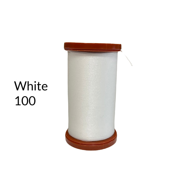 white nylon upholstery thread