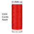 candy apple red stretch sewing thread