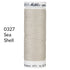 sea shell off white stretch sewing thread