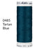 tartan blue dark blue green stretch sewing thread