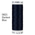 darkest blue stretch sewing thread