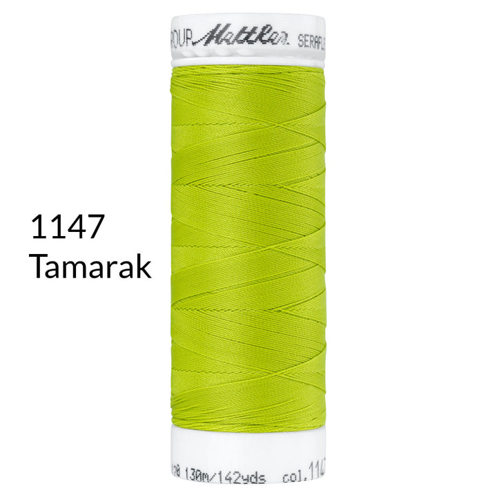 tamarak light lime green stretch sewing thread