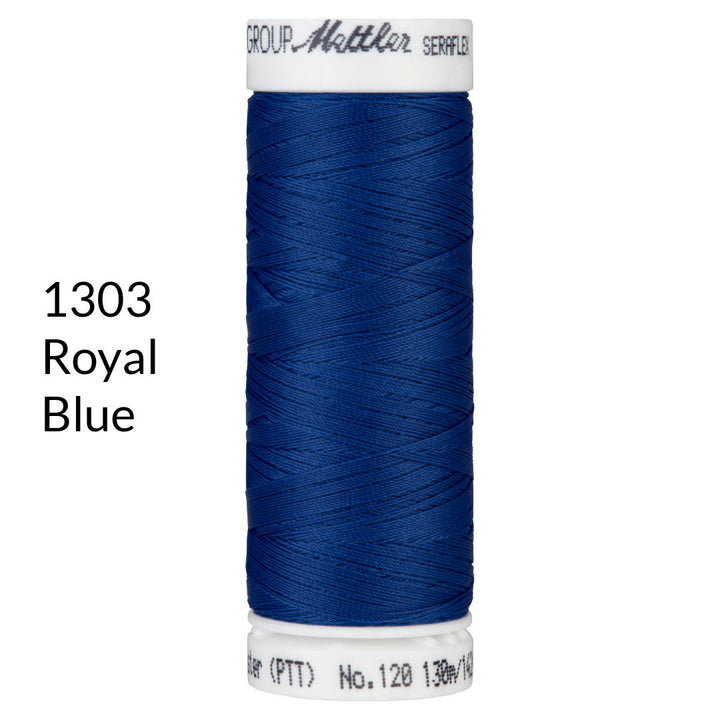 royal blue stretch sewing thread