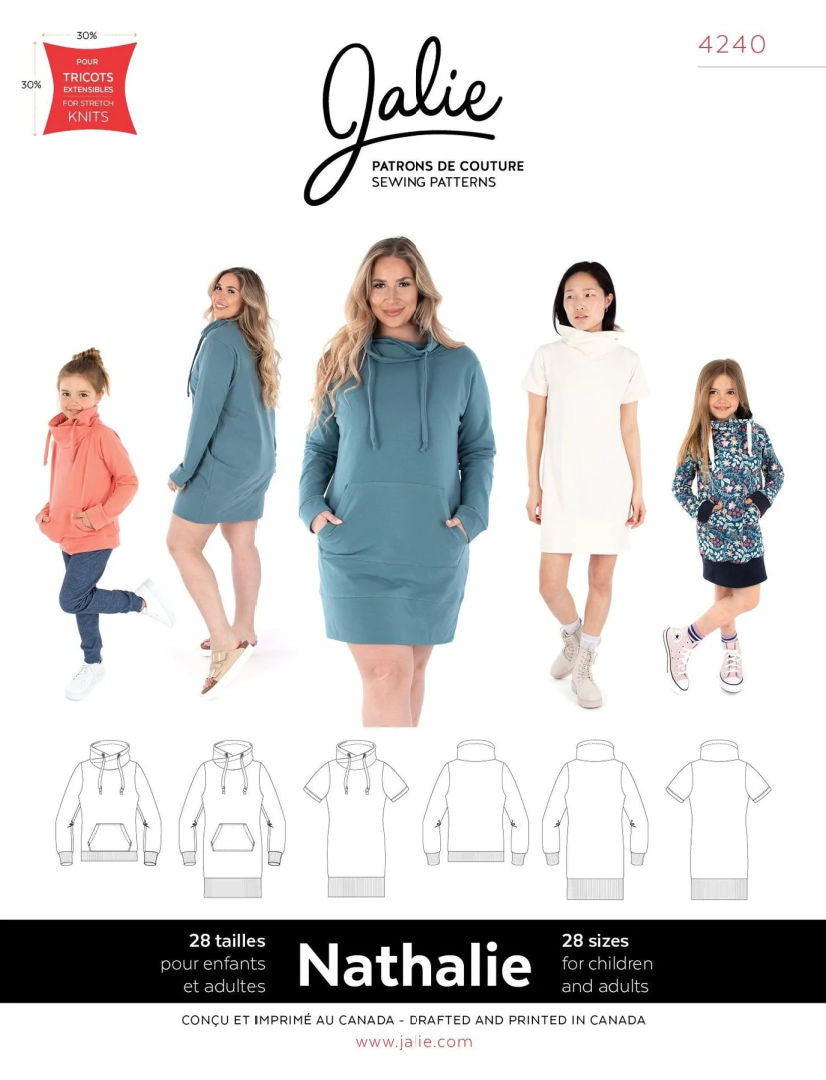 Nathalie Jalie Paper Pattern 4240