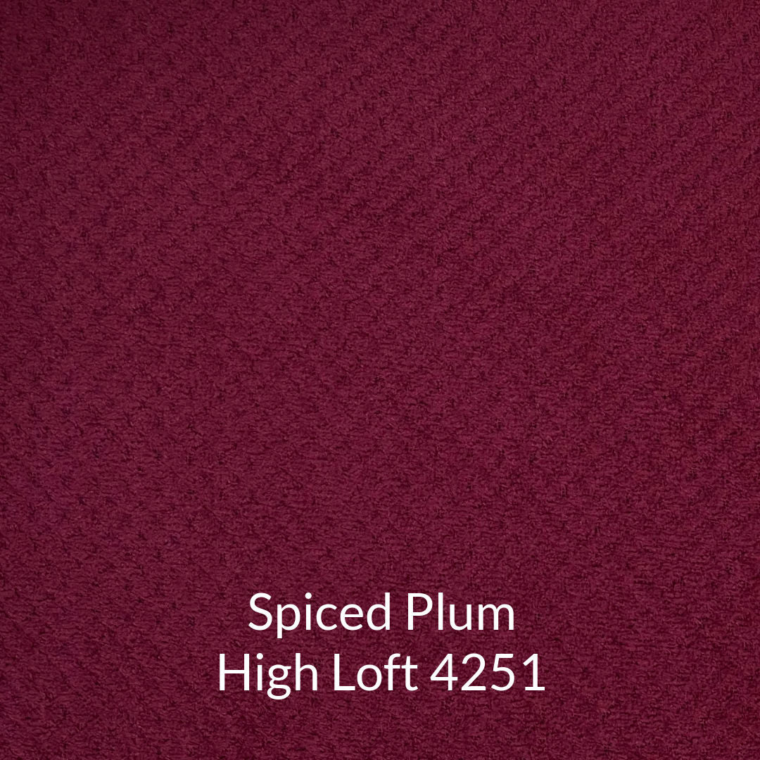 Spiced Plum Deep Berry Polartec High Loft Flece Style 4251