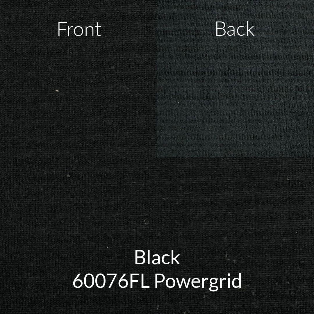 Black Mid Warmth Polartec Power Grid 60076FL