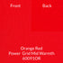 Orange Red Mid Warmth Polartec Power Grid 60091OR
