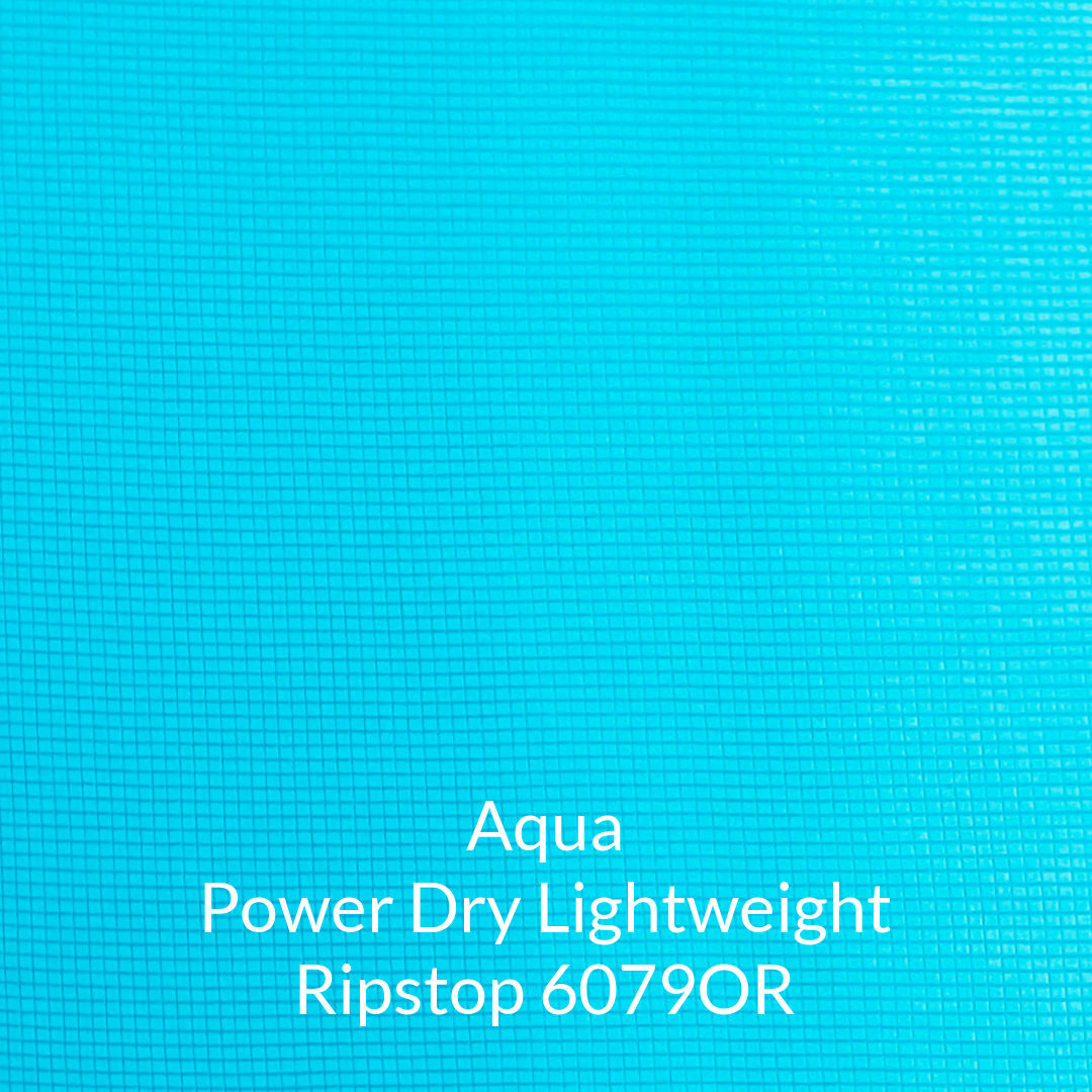 aqua blue polartec power dry lightweight fabric #color_6079or-aqua-ripstop