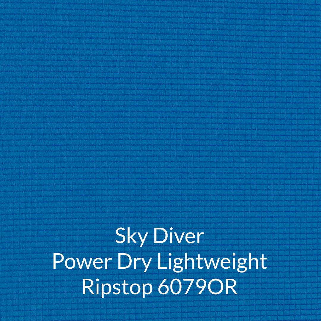 Sky Diver Royal Bright Blue Ripstop Style Polartec Power Dry Fabric #color_6079or-sky-diver-ripstop-power-dry