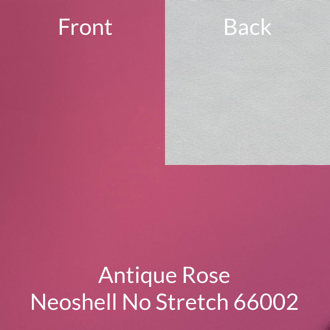 antique dusty rose neoshell no stretch fabric