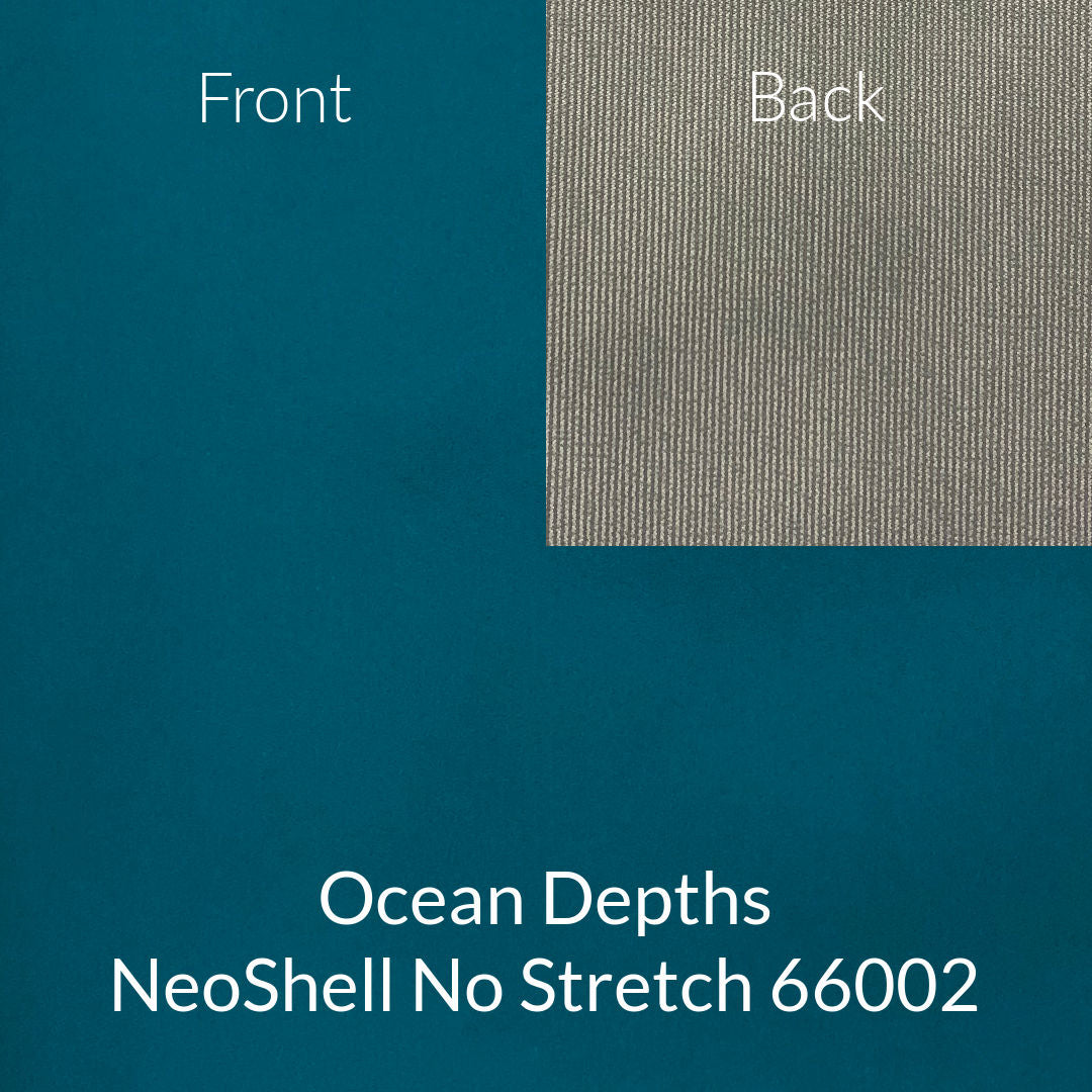 ocean depths blue neoshell no stretch fabric