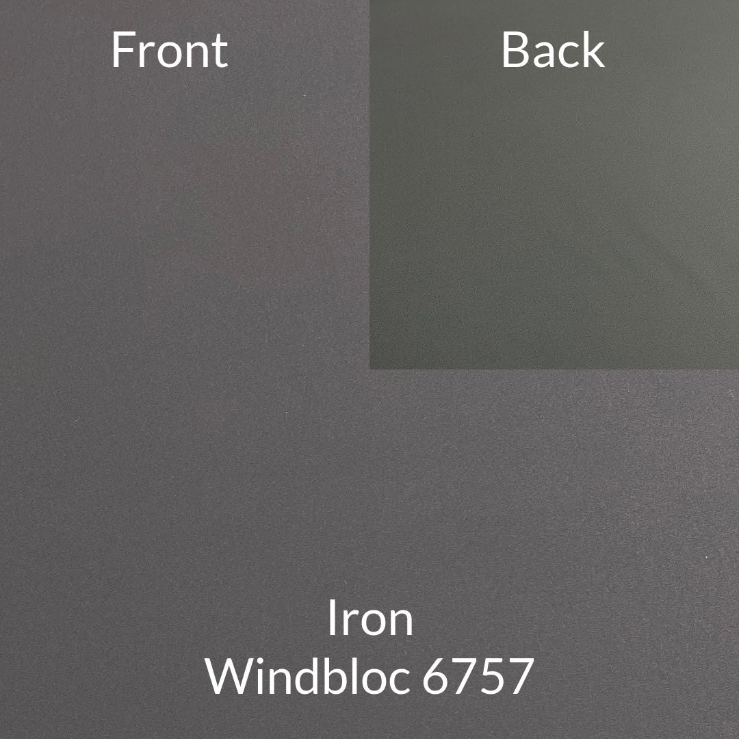 iron grey lightweight windbloc fabric 6757