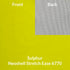 Sulphur Yellow Neoshell Fabric Style 6770