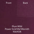 plum purple polartec power grid mid warmth 9069OR fabric
