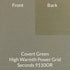 covert pale army green high warmth power grid seconds fabric