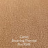 camel shearling style thermal pro fleece fabric