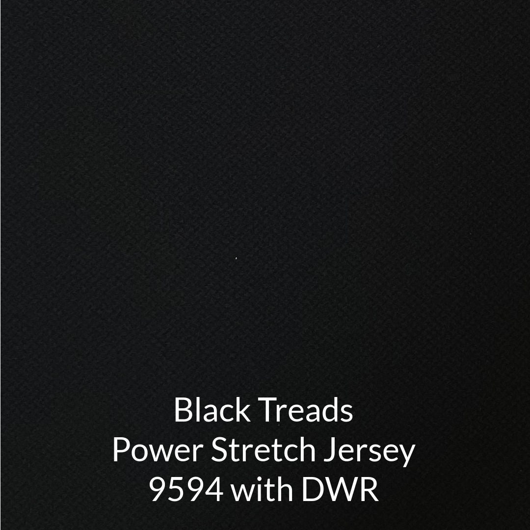 black tone on tone cross hatch pattern power stretch jersey fabric
