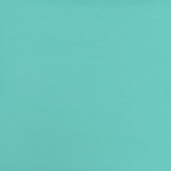 aqua pale turquoise bamboo french terry fabric