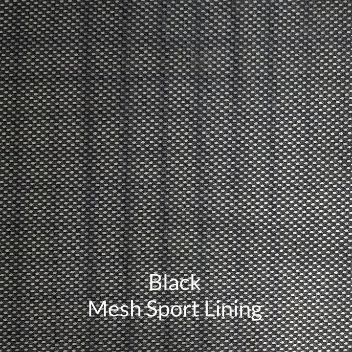 black polyester mesh fabric