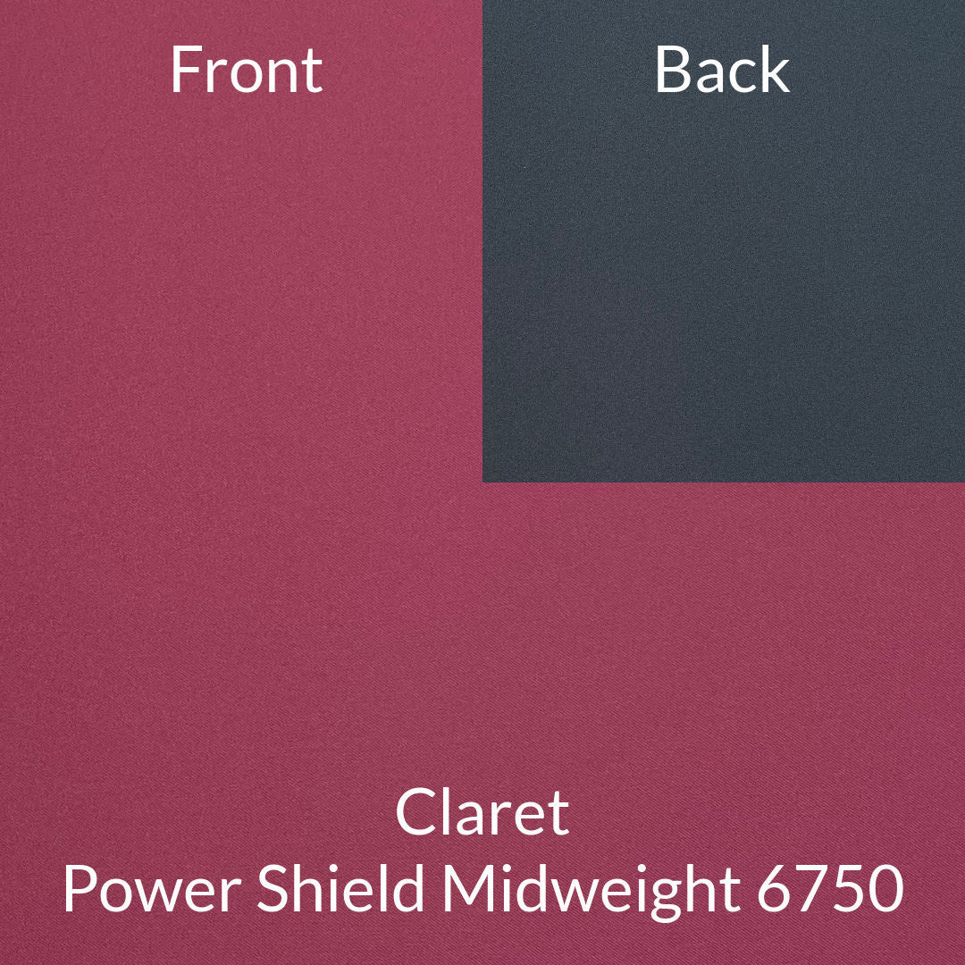 Claret Light Maroon Burgundy Polartec Power Shield Midweight Softshell Fabric