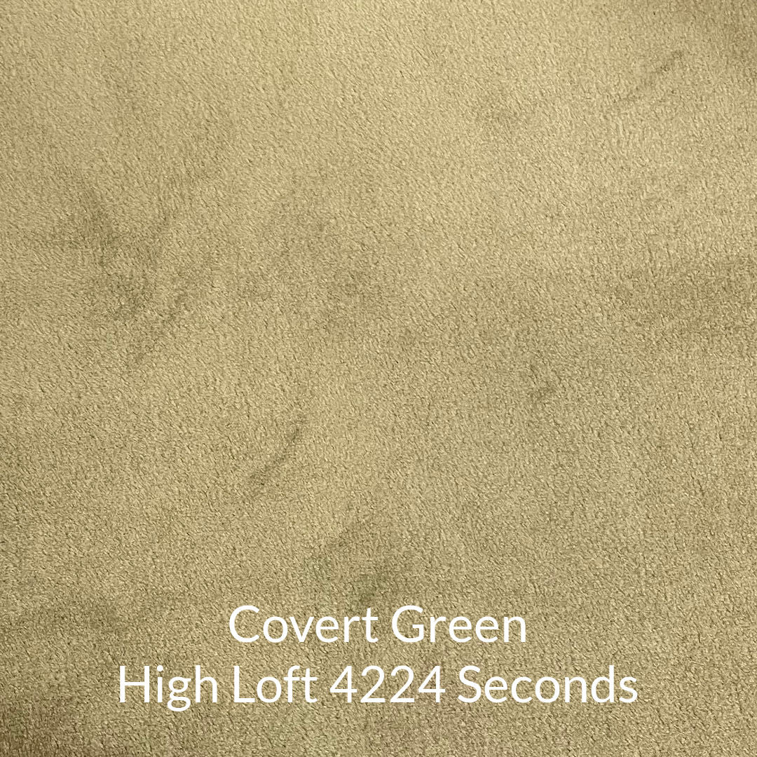 covert green high loft fleece seconds 4224