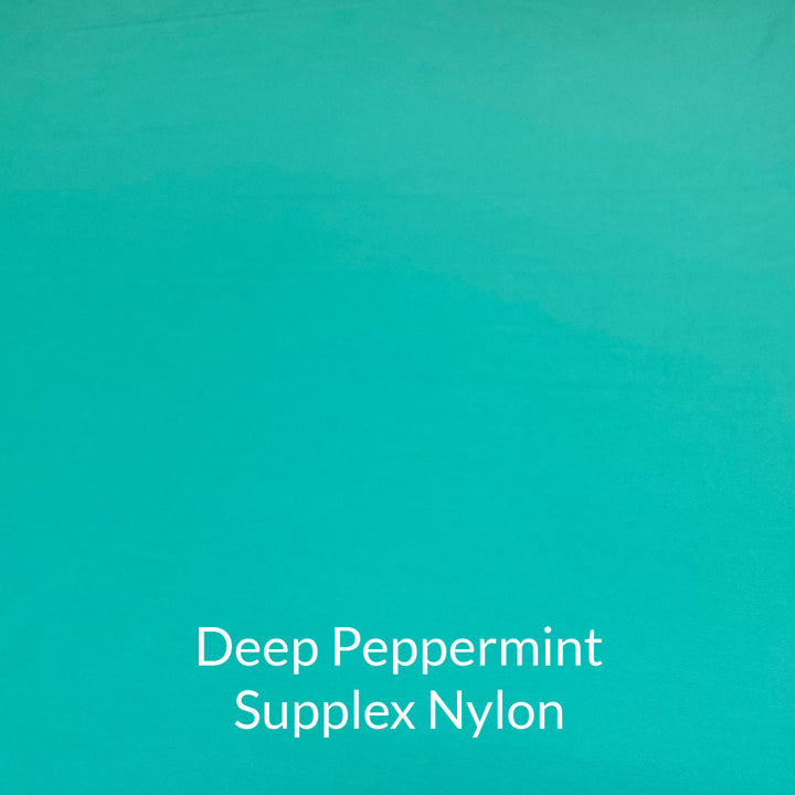 deep peppermint dark aqua supplex nylon fabric