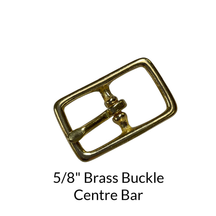 Brass Buckle Center Bar