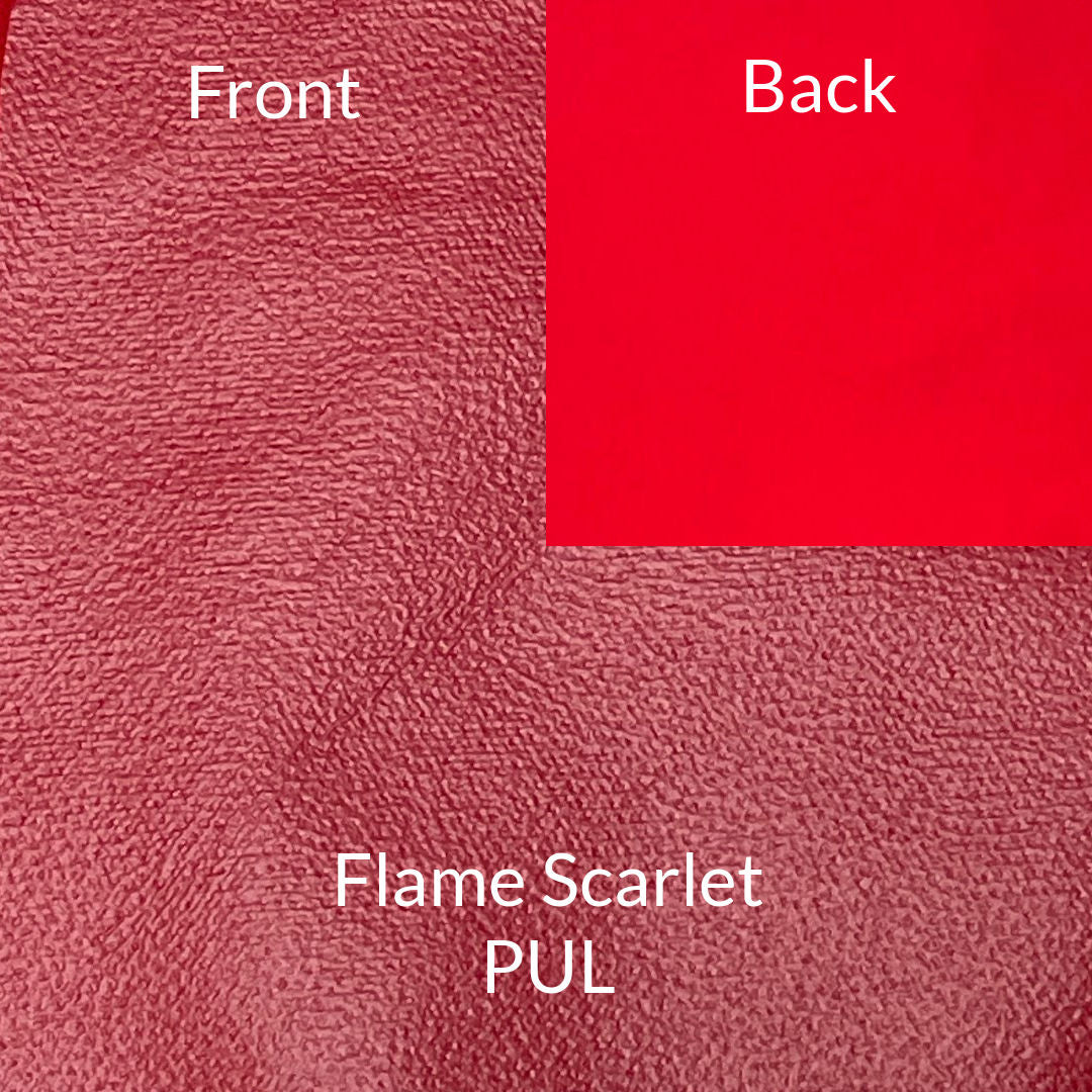 true red polyurethane laminated fabric with stretch