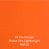 hi visibility orange polartec power dry lightweight fabric