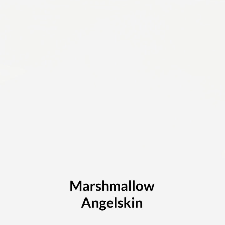 marshmallow off white angelskin fabric