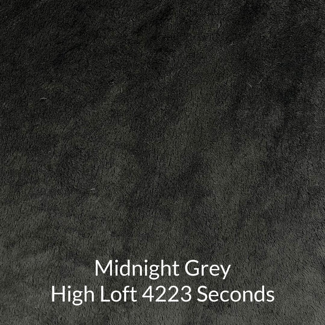 dark midnight grey polartec high loft fleece style 4223 seconds fabric