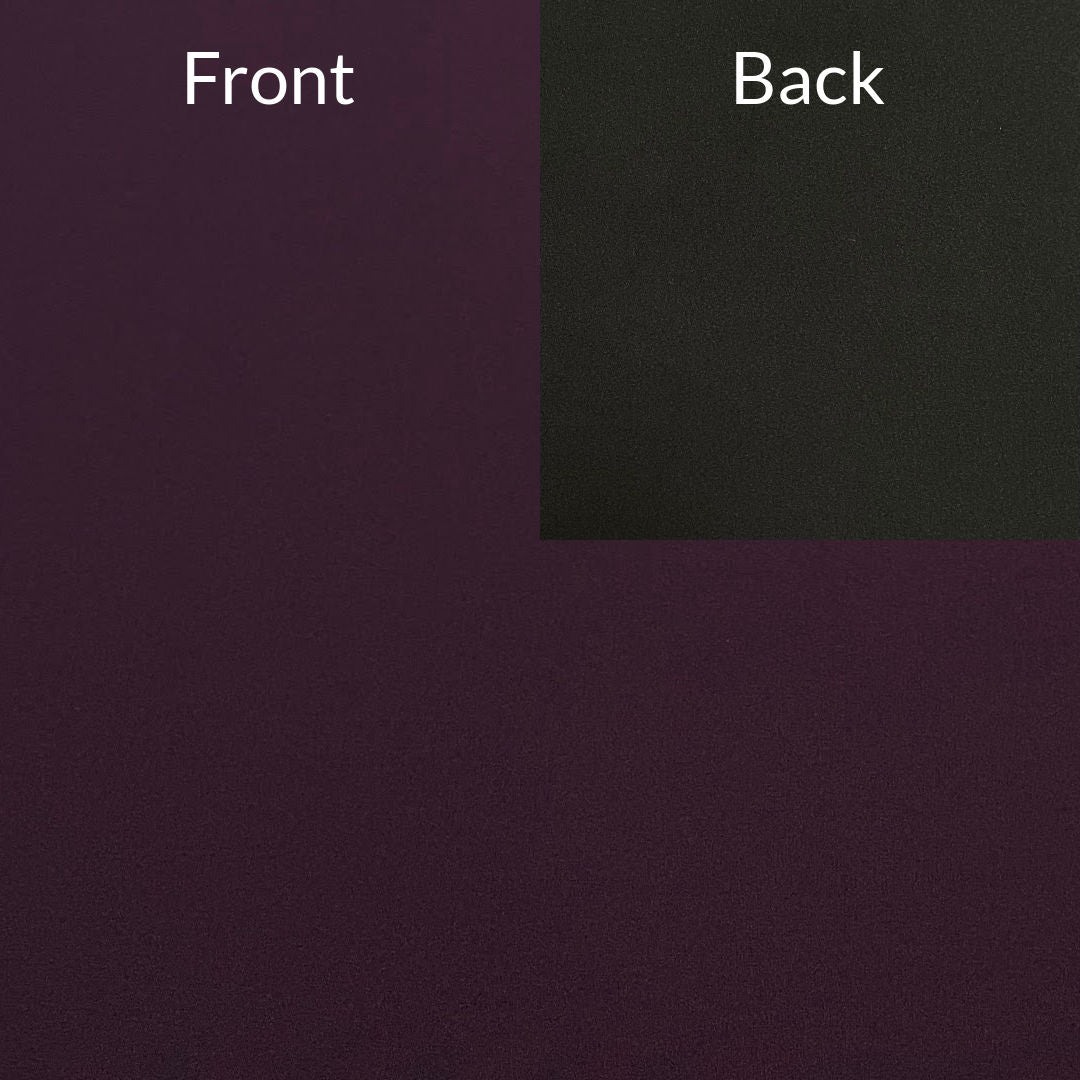 Plum Purple with Black Back Pacific Tech Softshell Fabric