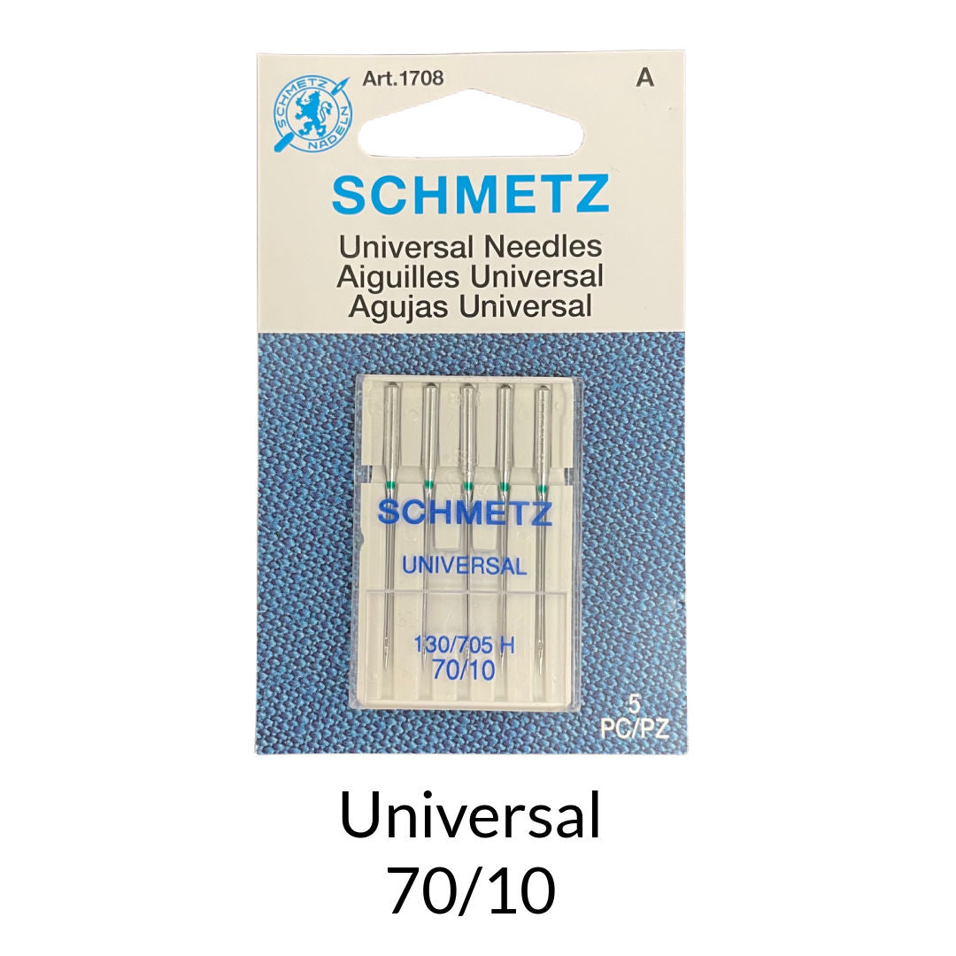 Schmetz 10-Pack Universal All Purpose Sewing Machine Needles – Size 16 (130/705 H)